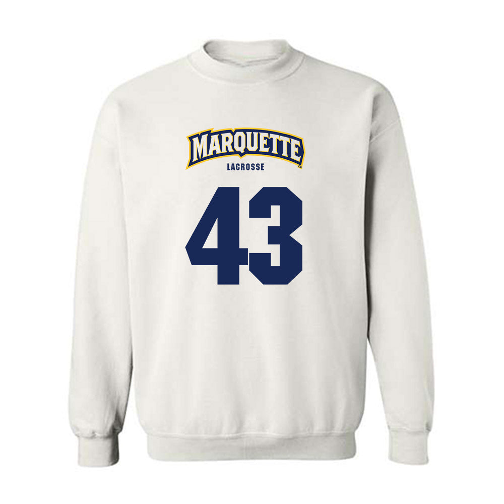 Marquette - NCAA Women's Lacrosse : Gabbi Perino - Sports Shersey Crewneck Sweatshirt-0