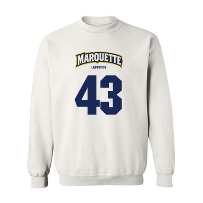 Marquette - NCAA Women's Lacrosse : Gabbi Perino - Sports Shersey Crewneck Sweatshirt-0