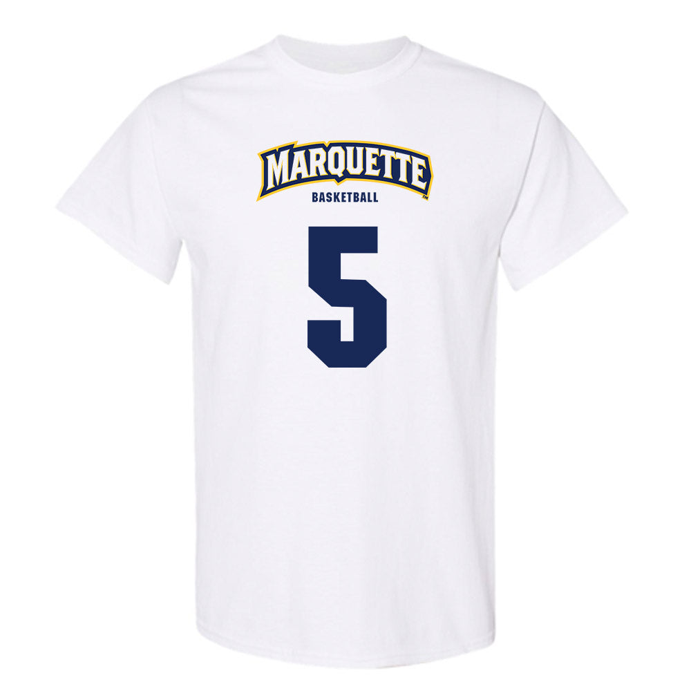 Marquette - NCAA Men's Basketball : Colton Crowdis - Sports Shersey T-Shirt-0