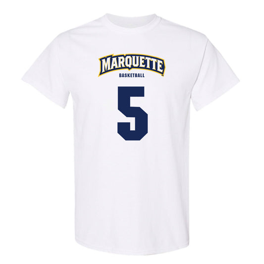 Marquette - NCAA Men's Basketball : Colton Crowdis - Sports Shersey T-Shirt-0