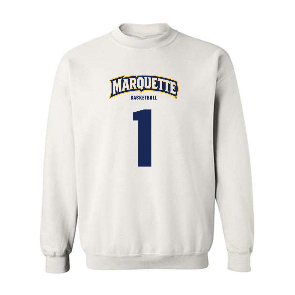 Marquette - NCAA Women's Basketball : Brooklyn Hall - Sports Shersey Crewneck Sweatshirt-0