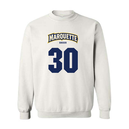 Marquette - NCAA Men's Soccer : Cameron Simpson - Sports Shersey Crewneck Sweatshirt-0