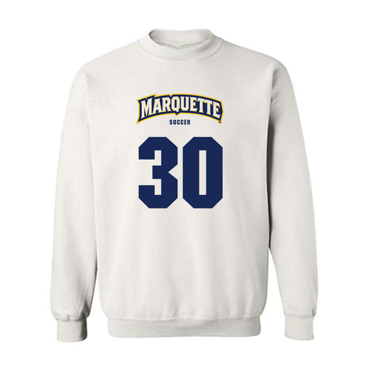 Marquette - NCAA Men's Soccer : Cameron Simpson - Sports Shersey Crewneck Sweatshirt-0