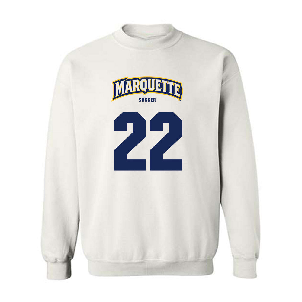Marquette - NCAA Men's Soccer : Clayton Hamler - Sports Shersey Crewneck Sweatshirt-0