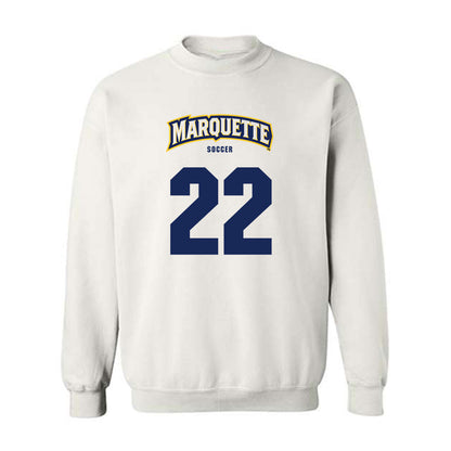 Marquette - NCAA Men's Soccer : Clayton Hamler - Sports Shersey Crewneck Sweatshirt-0