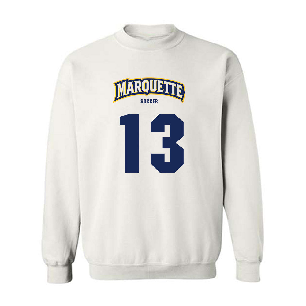 Marquette - NCAA Women's Soccer : Gabriela Retana - Sports Shersey Crewneck Sweatshirt-0