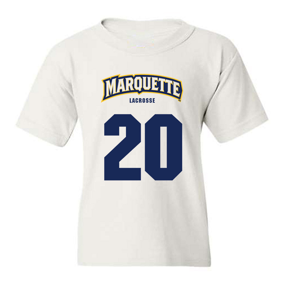 Marquette - NCAA Men's Lacrosse : Michael Maloney - Sports Shersey Youth T-Shirt-0