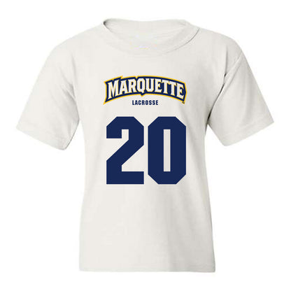 Marquette - NCAA Men's Lacrosse : Michael Maloney - Sports Shersey Youth T-Shirt-0