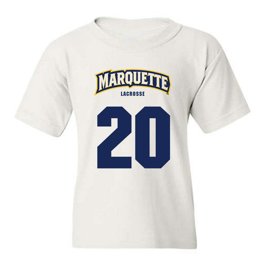 Marquette - NCAA Men's Lacrosse : Michael Maloney - Sports Shersey Youth T-Shirt-0