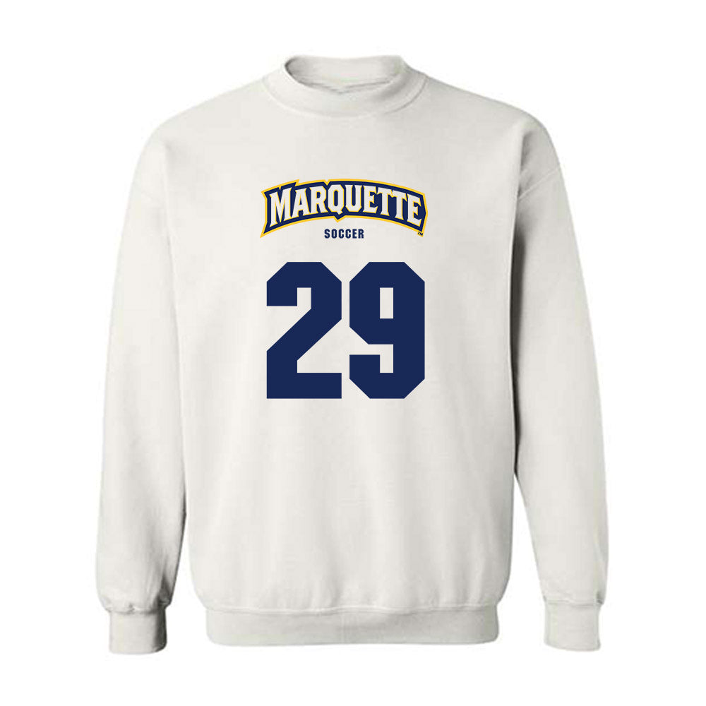 Marquette - NCAA Women's Soccer : Mary Fligg - Sports Shersey Crewneck Sweatshirt-0