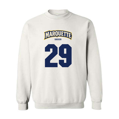 Marquette - NCAA Women's Soccer : Mary Fligg - Sports Shersey Crewneck Sweatshirt-0
