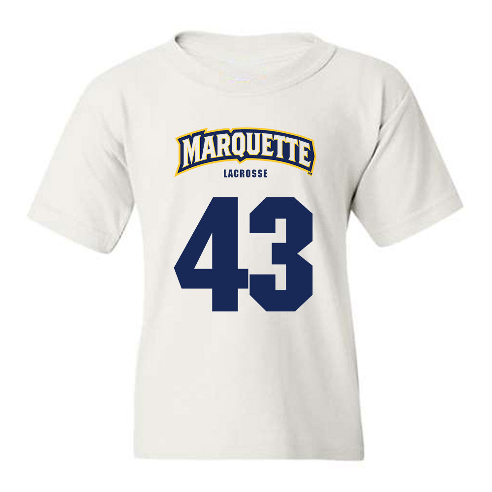 Marquette - NCAA Women's Lacrosse : Gabbi Perino - Sports Shersey Youth T-Shirt-0