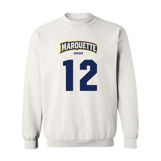 Marquette - NCAA Men's Soccer : Emilio Maldonado Frei - Sports Shersey Crewneck Sweatshirt-0