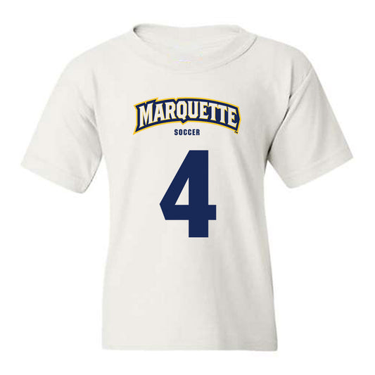 Marquette - NCAA Men's Soccer : Andreas Fotland - Sports Shersey Youth T-Shirt-0