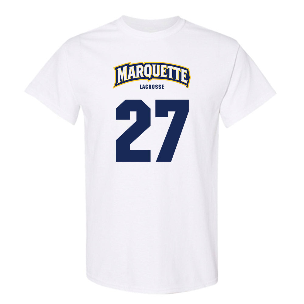 Marquette - NCAA Men's Lacrosse : Parker Leslie - Sports Shersey T-Shirt-0