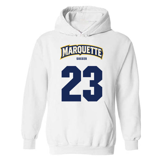 Marquette - NCAA Women's Soccer : Emlhi Fix - Sports Shersey Hooded Sweatshirt-0