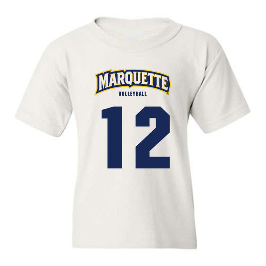Marquette - NCAA Women's Volleyball : Aubrey Hicks - Sports Shersey Youth T-Shirt-0