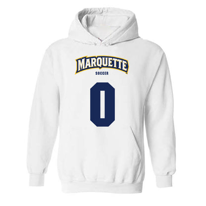 Marquette - NCAA Women's Soccer : Hailey Wade - Sports Shersey Hooded Sweatshirt-0