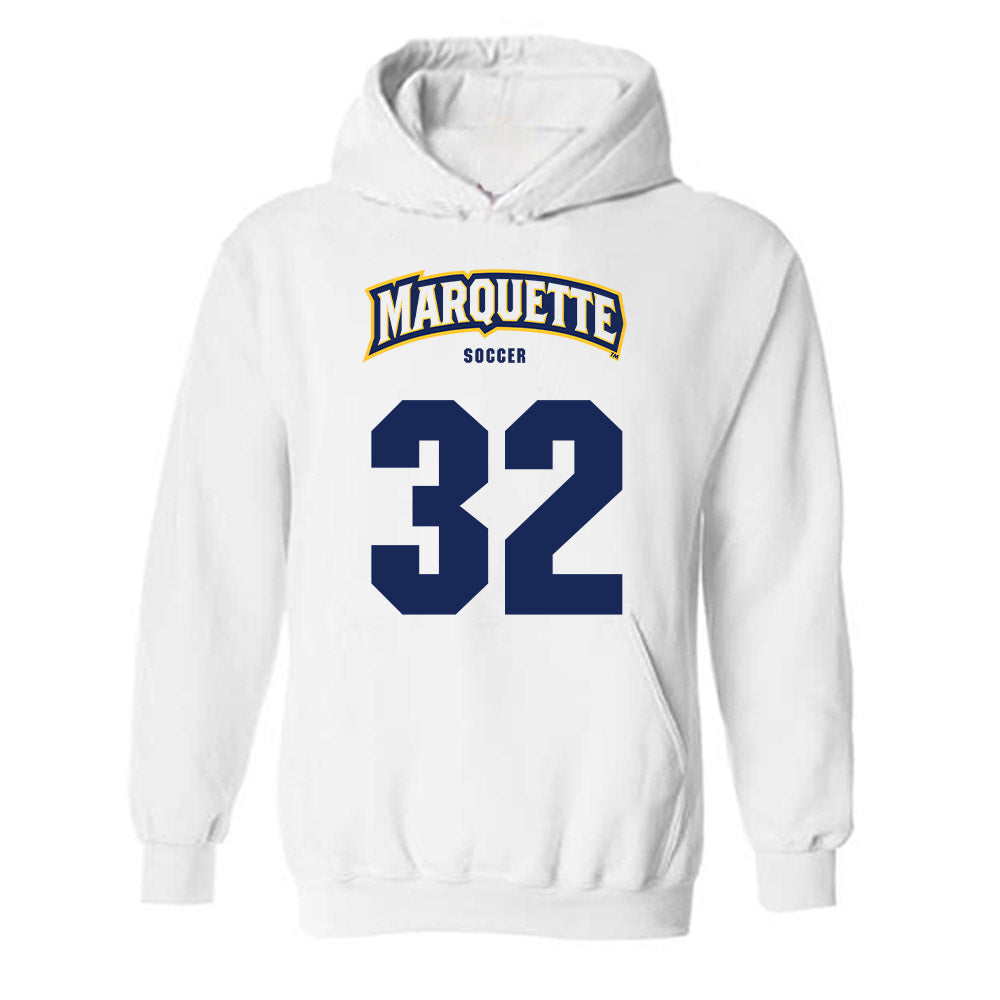 Marquette - NCAA Men's Soccer : Will Slawinski - Sports Shersey Hooded Sweatshirt-0