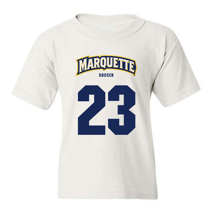 Marquette - NCAA Women's Soccer : Emily Fix - Sports Shersey Youth T-Shirt-0