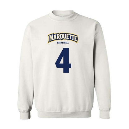Marquette - NCAA Men's Basketball : Nolan Minessale - Sports Shersey Crewneck Sweatshirt-0