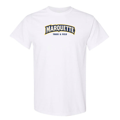 Marquette - NCAA Men's Track & Field : Sam Crane - Sports Shersey T-Shirt-0