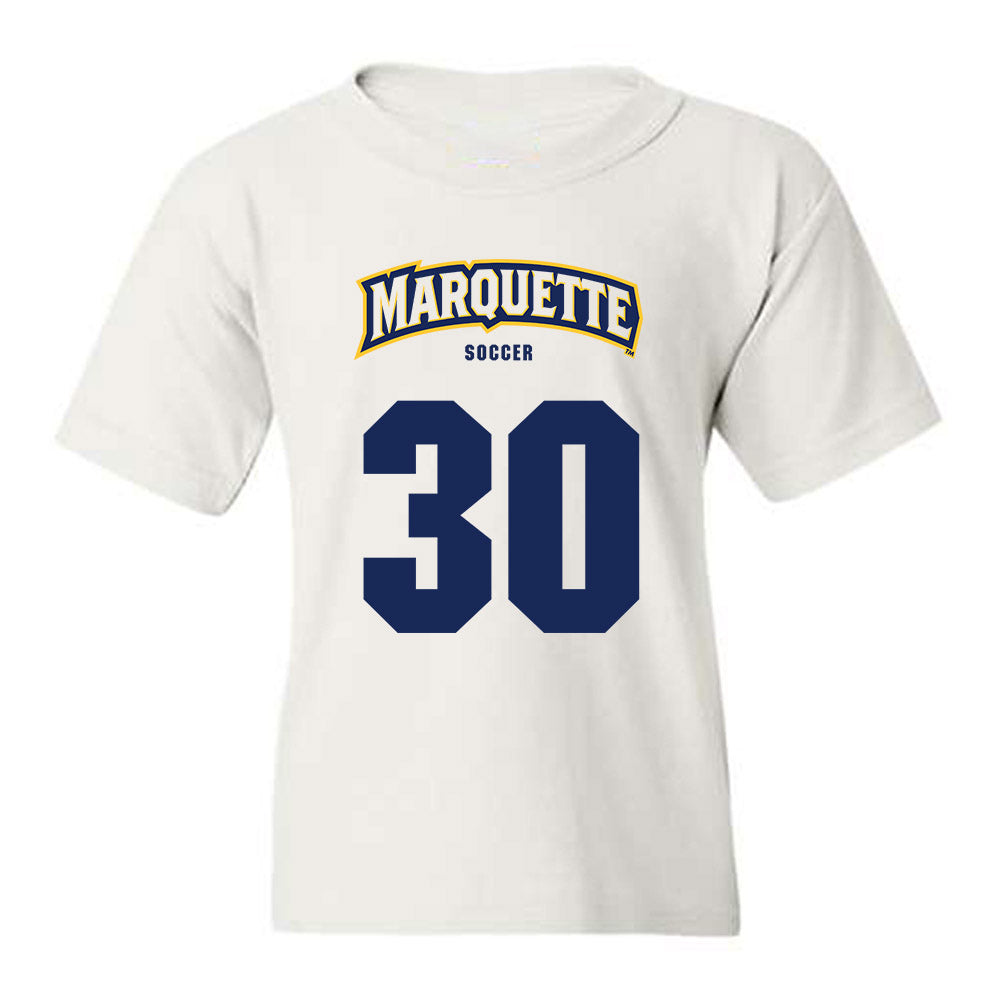 Marquette - NCAA Men's Soccer : Cameron Simpson - Sports Shersey Youth T-Shirt-0