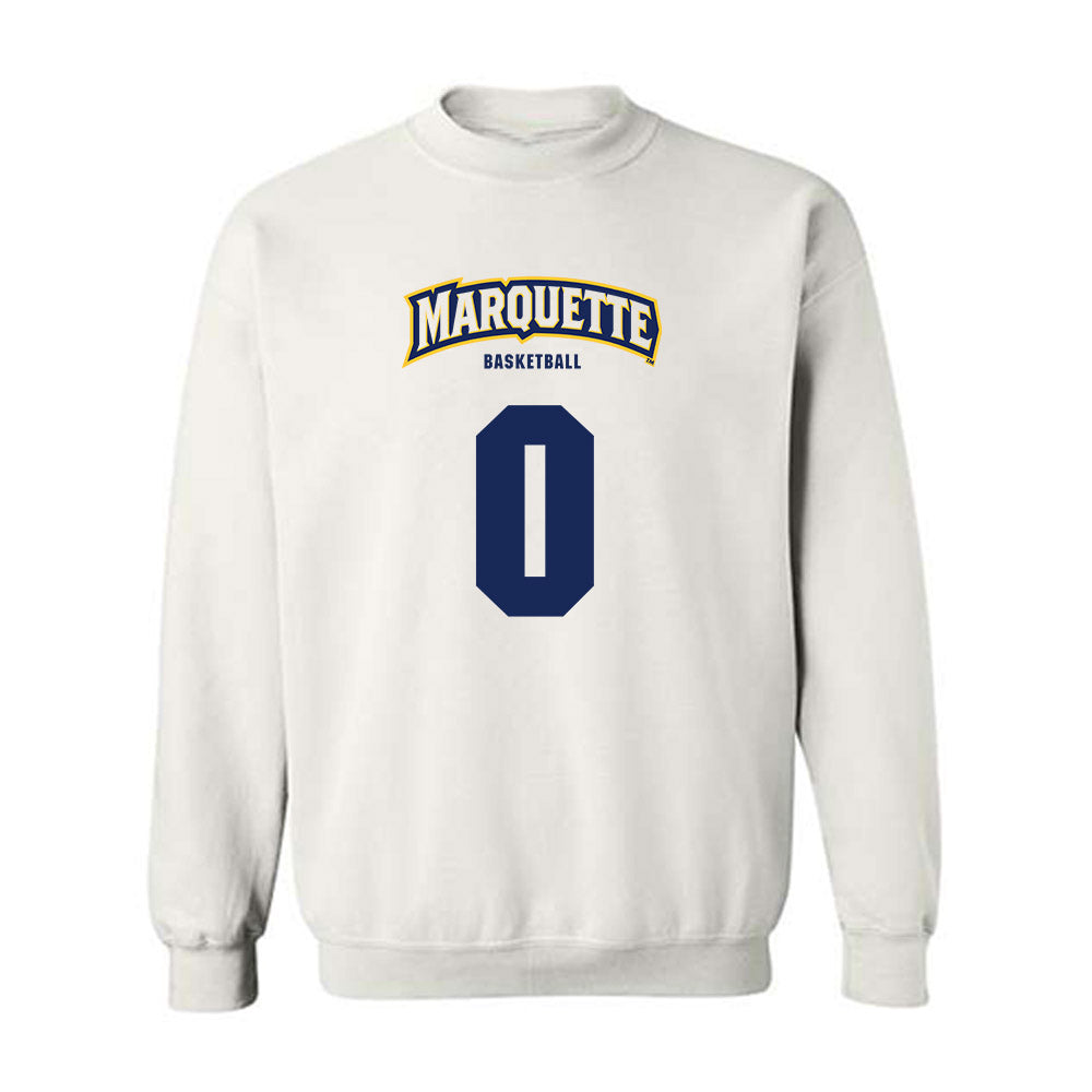 Marquette - NCAA Men's Basketball : Nigel James - Sports Shersey Crewneck Sweatshirt-0
