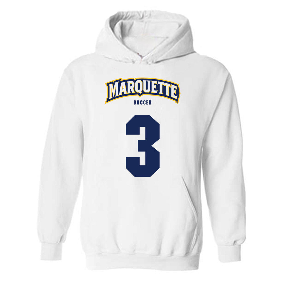Marquette - NCAA Men's Soccer : Rio Pehar - Sports Shersey Hooded Sweatshirt-0