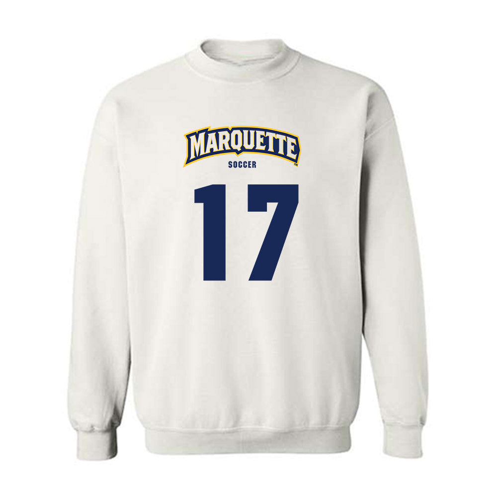 Marquette - NCAA Women's Soccer : Allessandra Russo - Sports Shersey Crewneck Sweatshirt-0