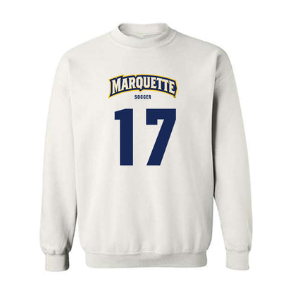 Marquette - NCAA Women's Soccer : Allessandra Russo - Sports Shersey Crewneck Sweatshirt-0