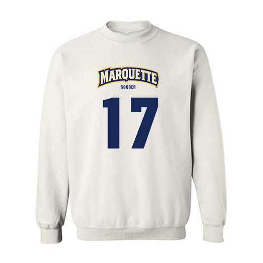 Marquette - NCAA Women's Soccer : Allessandra Russo - Sports Shersey Crewneck Sweatshirt-0
