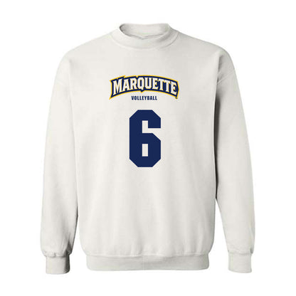 Marquette - NCAA Women's Volleyball : Alicia Beers - Sports Shersey Crewneck Sweatshirt-0