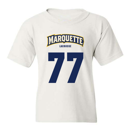 Marquette - NCAA Men's Lacrosse : Brady Nicholas - Sports Shersey Youth T-Shirt