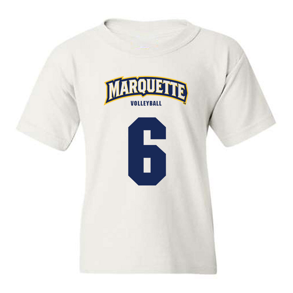 Marquette - NCAA Women's Volleyball : Alicia Beers - Sports Shersey Youth T-Shirt-0
