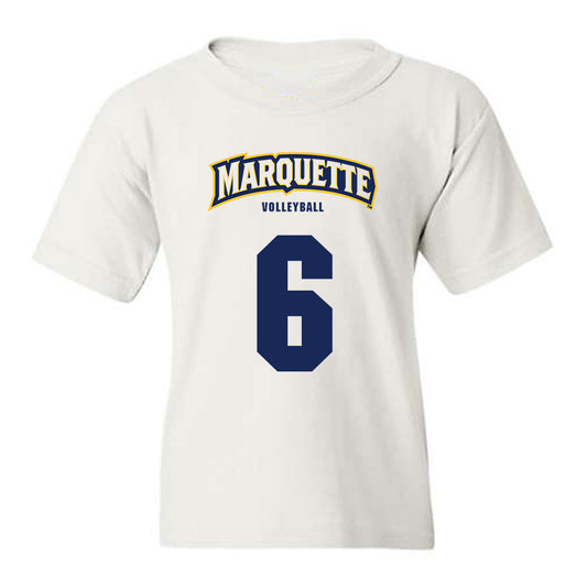 Marquette - NCAA Women's Volleyball : Alicia Beers - Sports Shersey Youth T-Shirt-0
