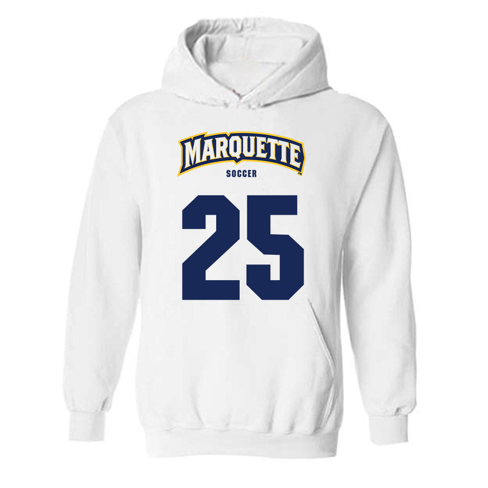Marquette - NCAA Women's Soccer : Eleanor Kane - Sports Shersey Hooded Sweatshirt-0