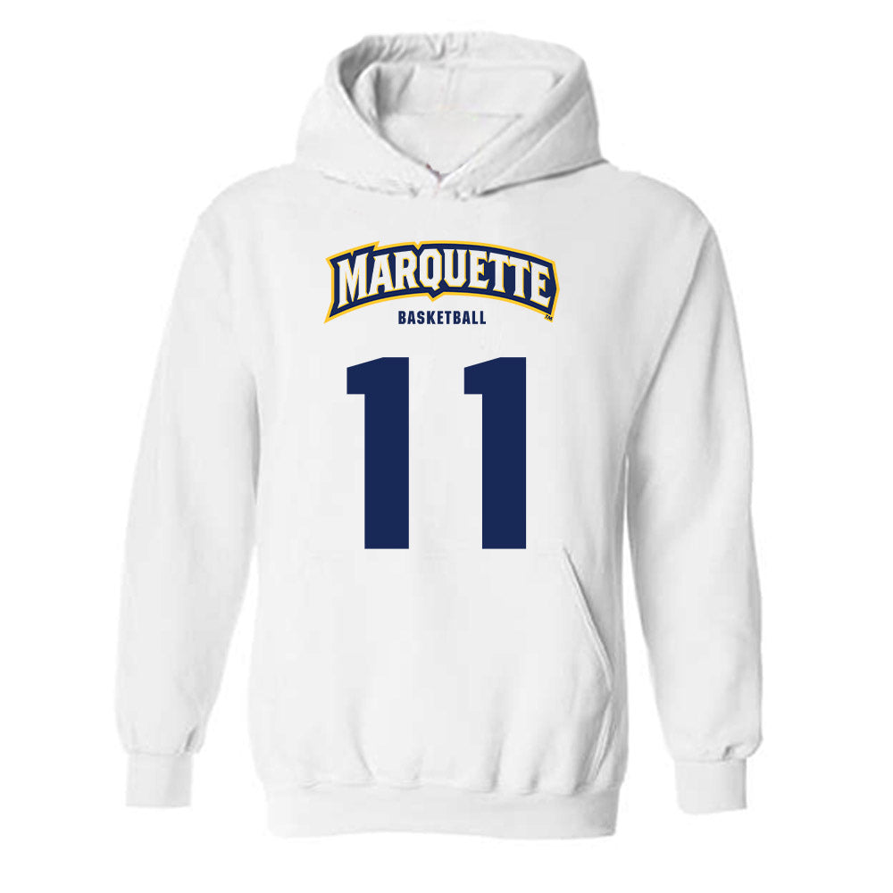 Marquette - NCAA Women's Basketball : Noelle Anthon - Sports Shersey Hooded Sweatshirt-0