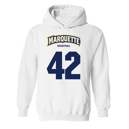 Marquette - NCAA Men's Basketball : Braeden Brenn - Sports Shersey Hooded Sweatshirt-0