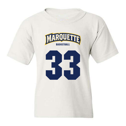 Marquette - NCAA Men's Basketball : Ethan Johnston - Sports Shersey Youth T-Shirt-0