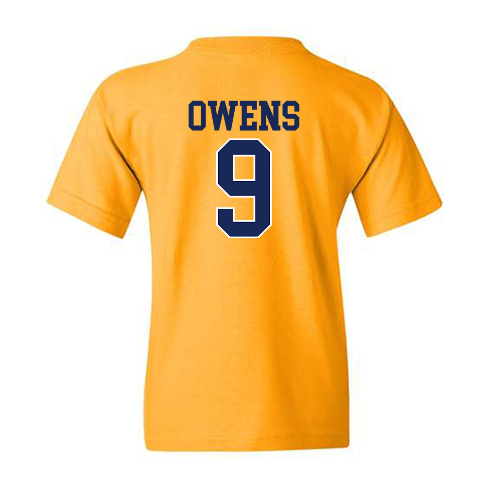 Marquette - NCAA Men's Basketball : Damarius Owens - Sports Shersey Youth T-Shirt-1