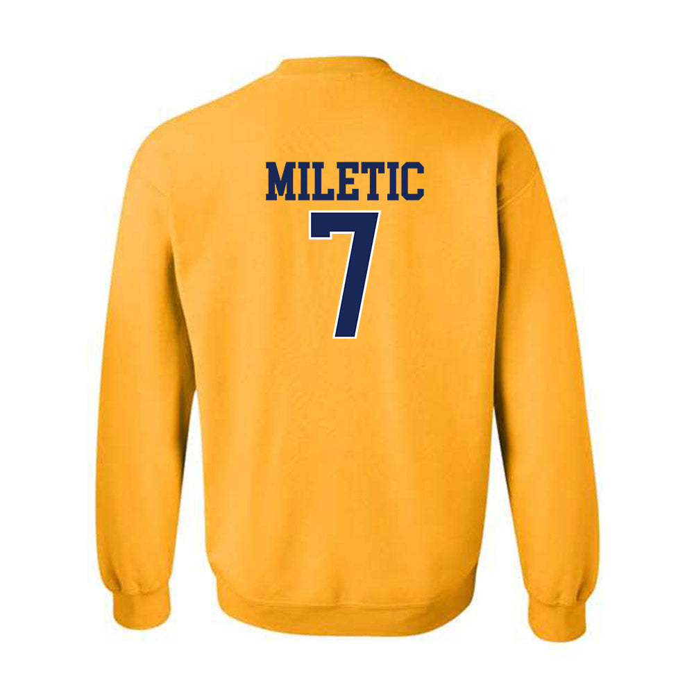 Marquette - NCAA Men's Basketball : Ian Miletic - Sports Shersey Crewneck Sweatshirt-1