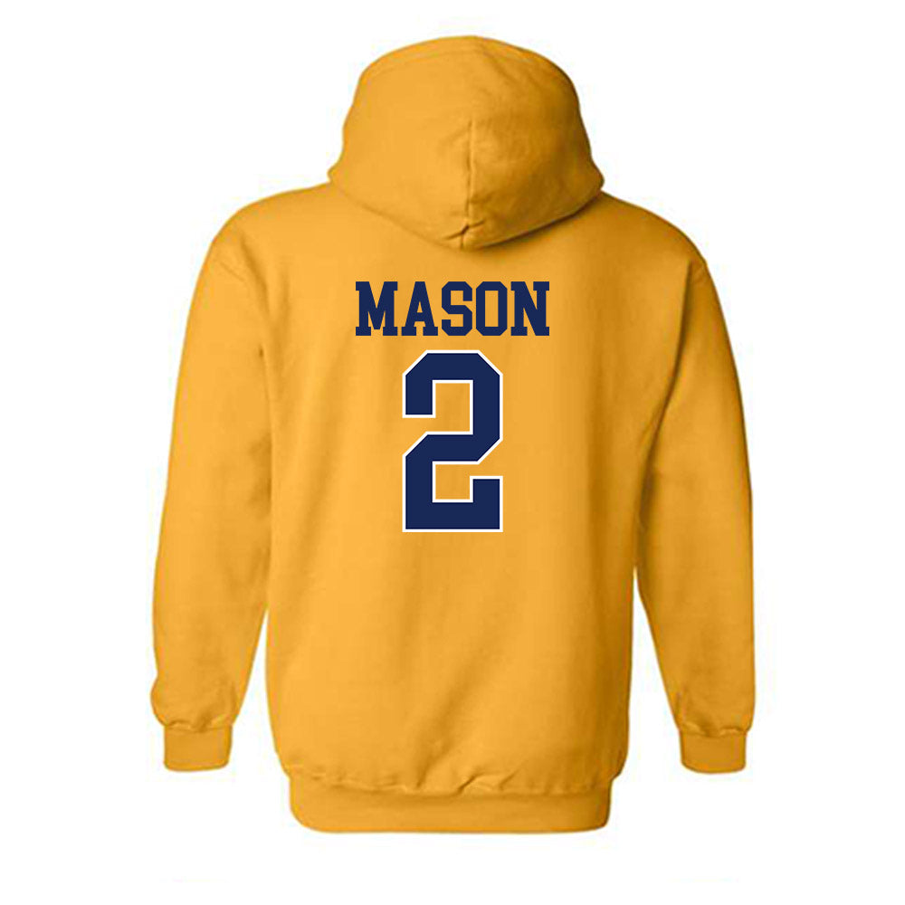 Marquette - NCAA Women's Basketball : Jaidynn Mason - Sports Shersey Hooded Sweatshirt-1