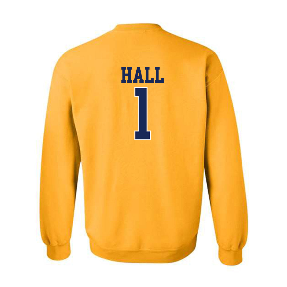 Marquette - NCAA Women's Basketball : Brooklyn Hall - Sports Shersey Crewneck Sweatshirt-1