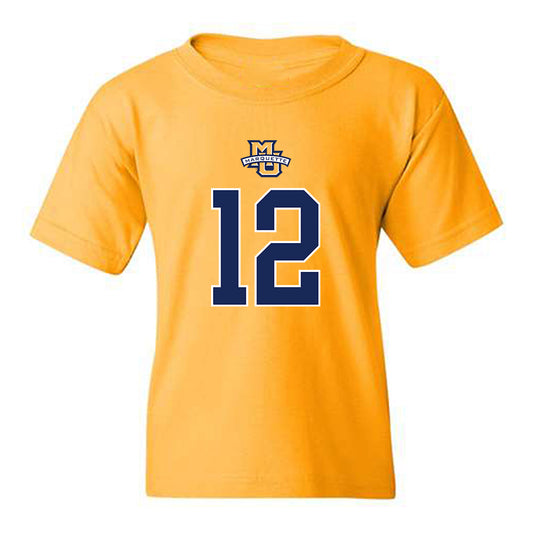 Marquette - NCAA Women's Basketball : Mackenzie Givens - Sports Shersey Youth T-Shirt-0