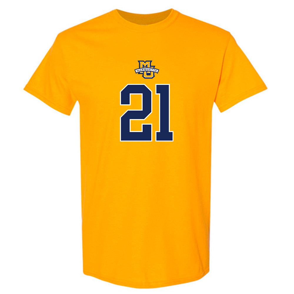 Marquette - NCAA Men's Basketball : Alex Egbuonu - Sports Shersey T-Shirt-0