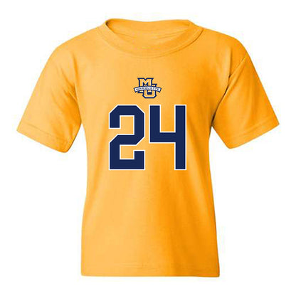 Marquette - NCAA Women's Basketball : JJ Barnes - Sports Shersey Youth T-Shirt-0