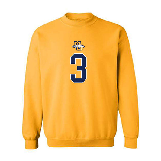 Marquette - NCAA Women's Basketball : Se'Crette Carter - Sports Shersey Crewneck Sweatshirt-0