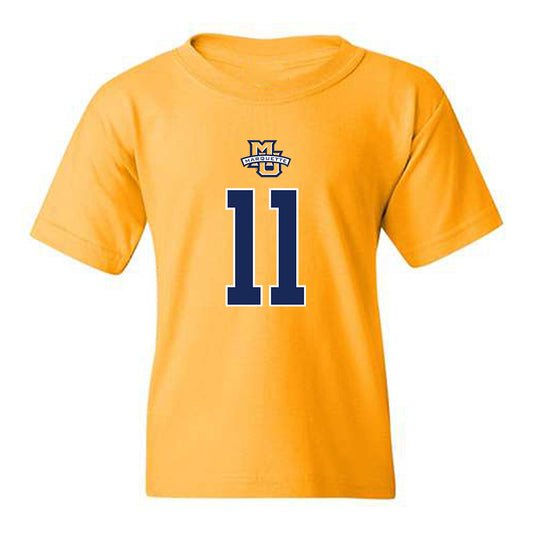 Marquette - NCAA Women's Basketball : Noelle Anthon - Sports Shersey Youth T-Shirt-0