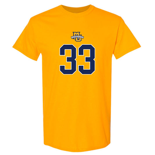 Marquette - NCAA Men's Basketball : Ethan Johnston - Sports Shersey T-Shirt-0